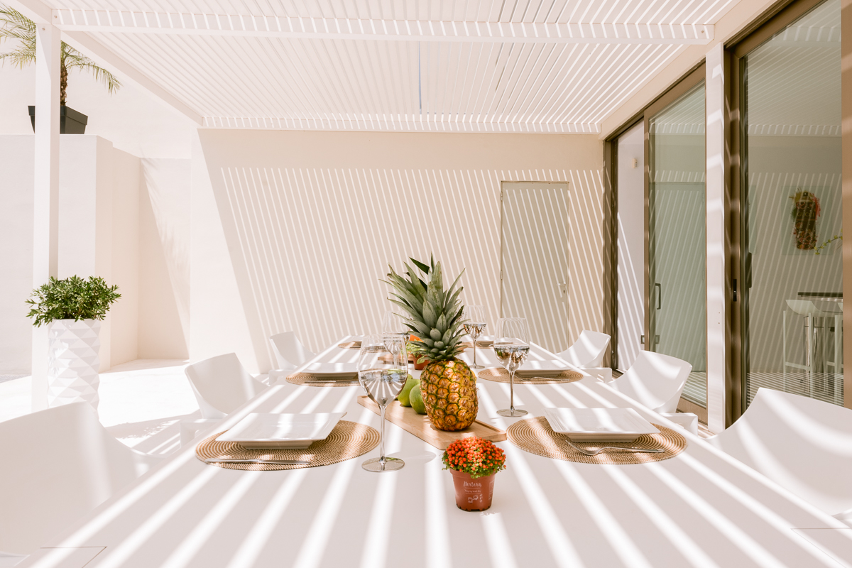 Resa estates Ibiza villa for sale modern dutch dimite table exterior.jpg
